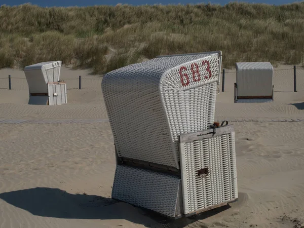 Insel Juist Der Deutschen Nordsee — Stockfoto