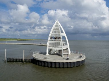 Alman kuzey denizindeki Juist Adası