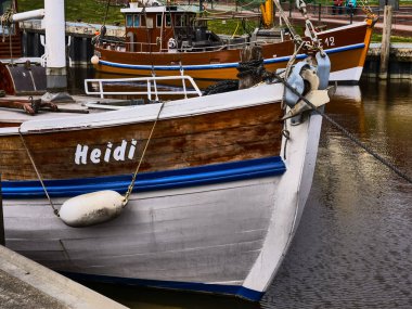Alman deniz kıyısındaki küçük bir köy.