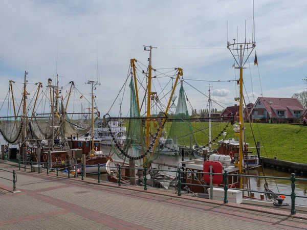 Alman Deniz Kıyısındaki Küçük Bir Köy — Stok fotoğraf