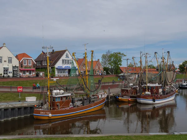 Small Village Greetsiel German North Sea Coast — Stock Photo, Image