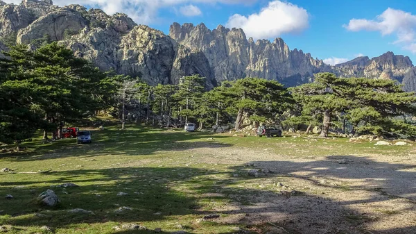 Córcega es una hermosa isla francesa en el mar Mediterráneo — Foto de Stock