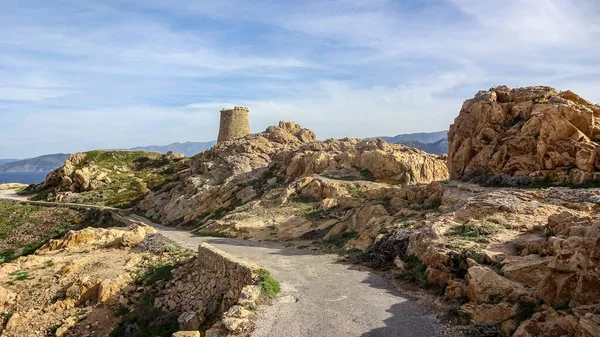 Korsika ist eine schöne französische Insel im Mittelmeer — Stockfoto