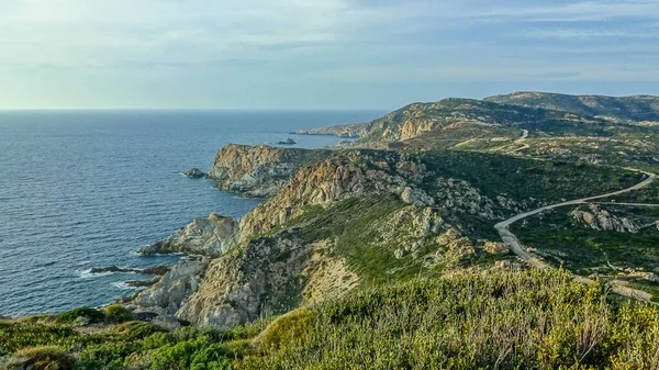 Corsica is een prachtig Frans eiland in de Middellandse Zee — Stockfoto