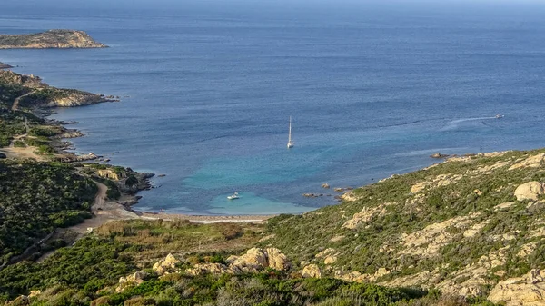 Korsika je krásný francouzský ostrov ve Středozemním moři — Stock fotografie