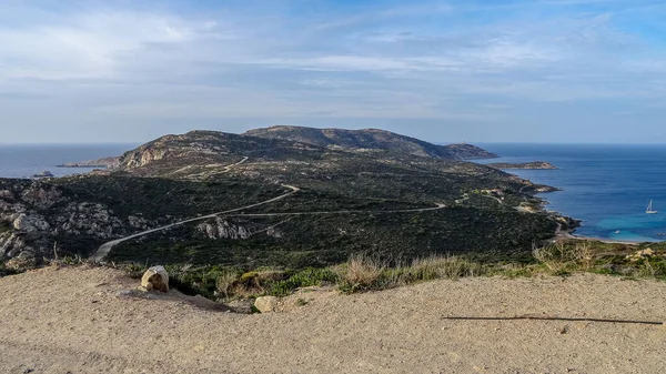 Κορσική είναι ένα όμορφο γαλλικό νησί στη Μεσόγειο θάλασσα — Φωτογραφία Αρχείου