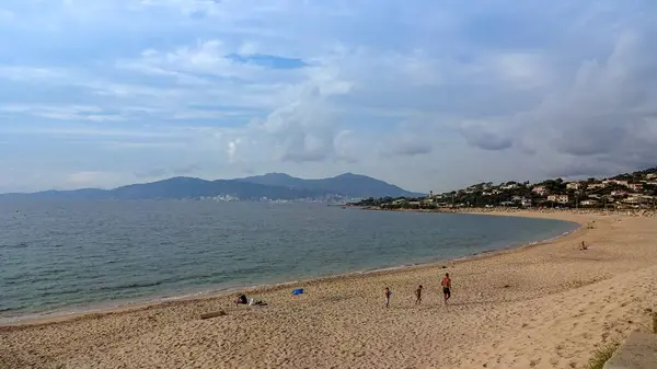 Korsika Akdeniz 'de güzel bir Fransız adasıdır. — Stok fotoğraf