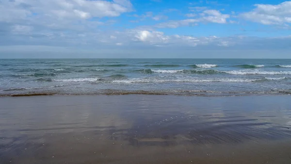 Rimini İtalya 'da popüler bir tatil beldesidir. — Stok fotoğraf