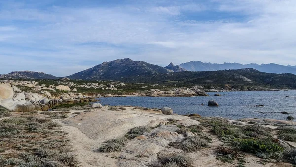 Corsica is een prachtig Frans eiland in de Middellandse Zee — Stockfoto