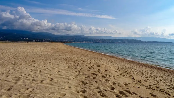 Korsika Akdeniz 'de güzel bir Fransız adasıdır. — Stok fotoğraf