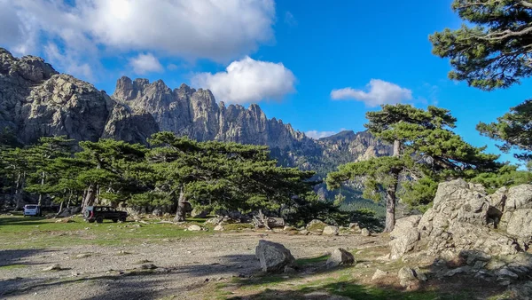 Córcega es una hermosa isla francesa en el mar Mediterráneo — Foto de Stock