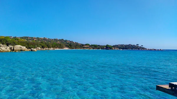 Korsika Akdeniz 'de güzel bir Fransız adasıdır. — Stok fotoğraf