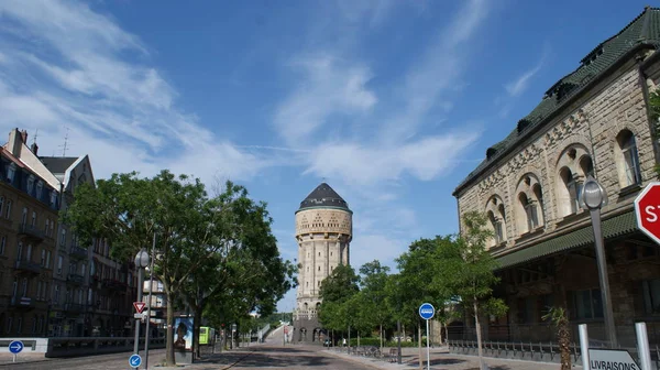 Metz is een prachtige stad in Lotharingen, Frankrijk — Stockfoto