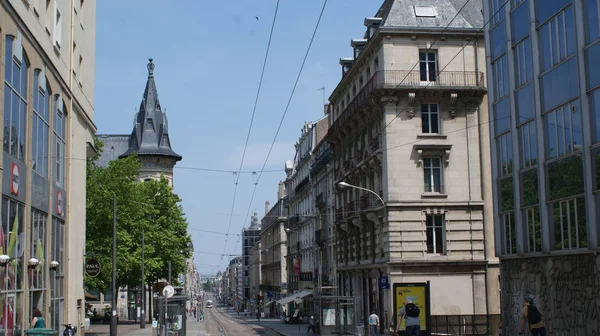 Nancy je krásné město v Lorraine, Francie — Stock fotografie