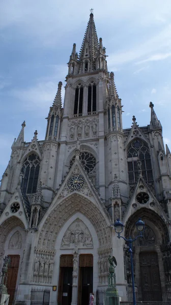 Nancy é uma bela cidade em Lorraine, França — Fotografia de Stock