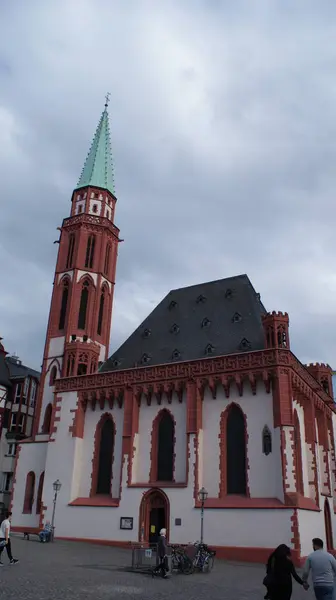 แฟรงค์เฟิร์ต am Main - เมืองที่สวยงามใน Hessen, เยอรมนี — ภาพถ่ายสต็อก