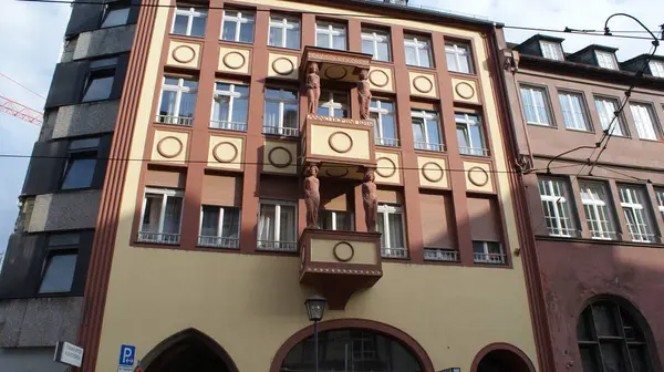 Frankfurt nad Menem - piękne miasto w Hesji, Niemcy — Zdjęcie stockowe