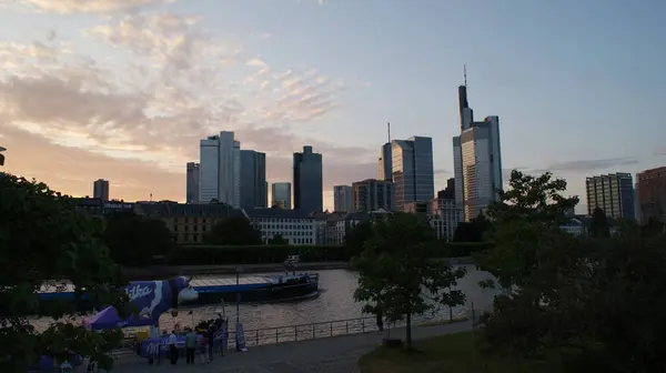 Frankfurt am Main - schöne Stadt in Hessen — Stockfoto