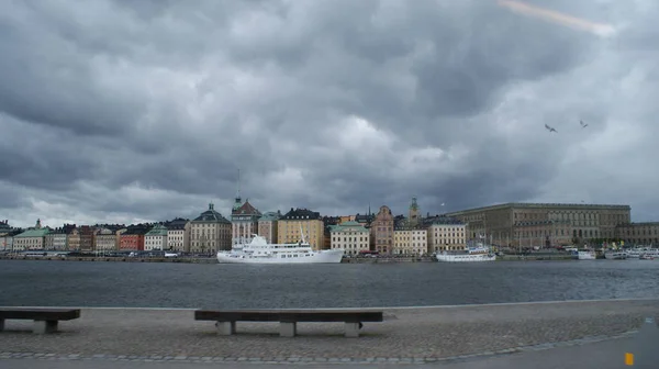 Stockholm este capitala Suediei, un oraș frumos. — Fotografie, imagine de stoc