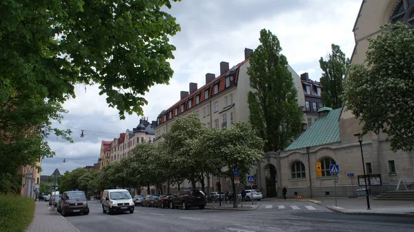 Stockholm est la capitale de la Suède, une belle ville — Photo