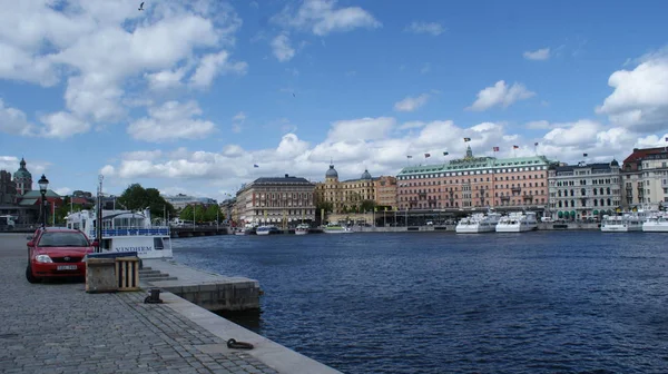 Stockholm is the capital of Sweden, a beautiful city — ストック写真