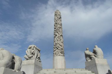 Oslo Norveç 'in başkenti, parkları olan güzel bir şehir.