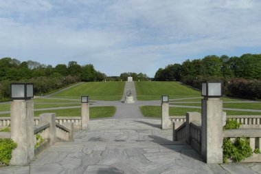 Oslo Norveç 'in başkenti, parkları olan güzel bir şehir.