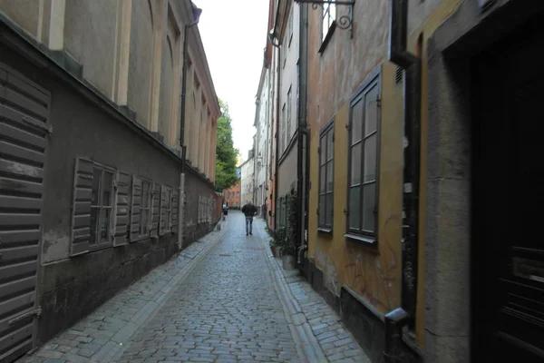 Stockholm İsveç 'in başkentidir, güzel bir şehirdir. — Stok fotoğraf