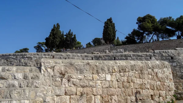 Jerusalém é um lugar de peregrinação, Israel — Fotografia de Stock