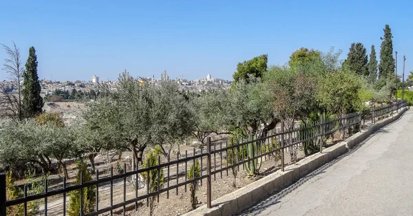 Jerusalém é um lugar de peregrinação, Israel — Fotografia de Stock