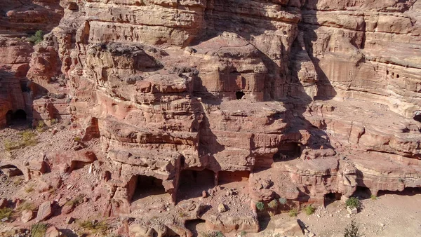 Petra es una antigua ciudad en Jordania — Foto de Stock