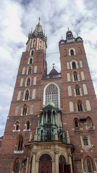 Krakau ist eine wunderschöne Stadt in Polen — Stockfoto