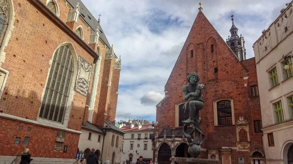 Krakau ist eine wunderschöne Stadt in Polen — Stockfoto