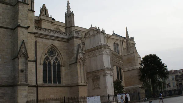 Prachtige architectuur van de Franse stad Bordeaux — Stockfoto