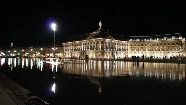 Ohromující architektura francouzského města Bordeaux — Stock fotografie