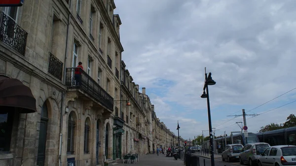 Splendida architettura della città francese di Bordeaux — Foto Stock