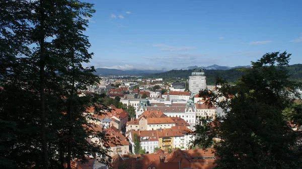 Λιουμπλιάνα είναι η πρωτεύουσα της Σλοβενίας, μια όμορφη πόλη — Φωτογραφία Αρχείου
