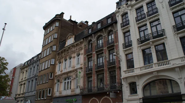 Charleroi - uma cidade na Bélgica — Fotografia de Stock