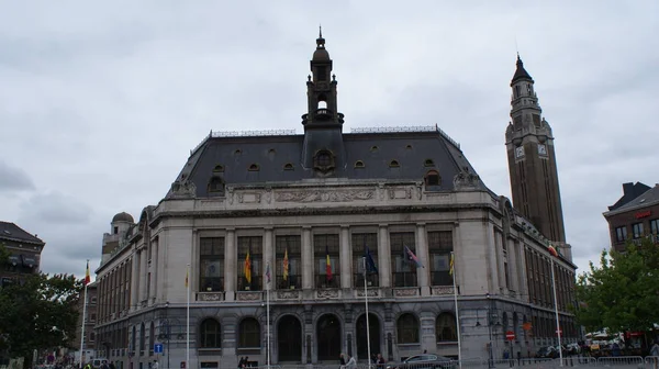 Charleroi - uma cidade na Bélgica — Fotografia de Stock