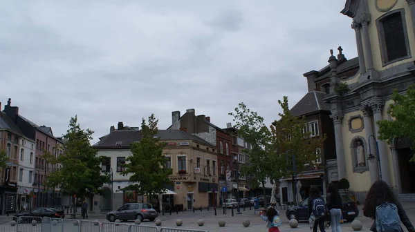 Charleroi - una ciudad en Bélgica — Foto de Stock