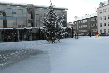İzlanda 'nın çarpıcı doğası ve mimarisi