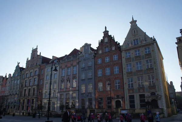 Fantastisk stad i Gdansk i Polen — Stockfoto