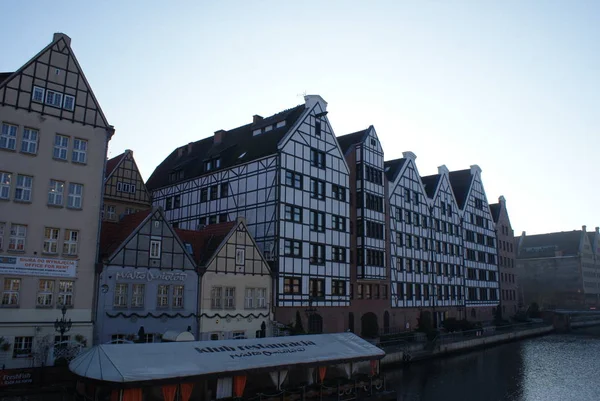 Fabulosa cidade de Gdansk na Polônia — Fotografia de Stock