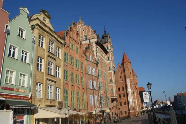 Mesés város Gdansk Lengyelországban — Stock Fotó