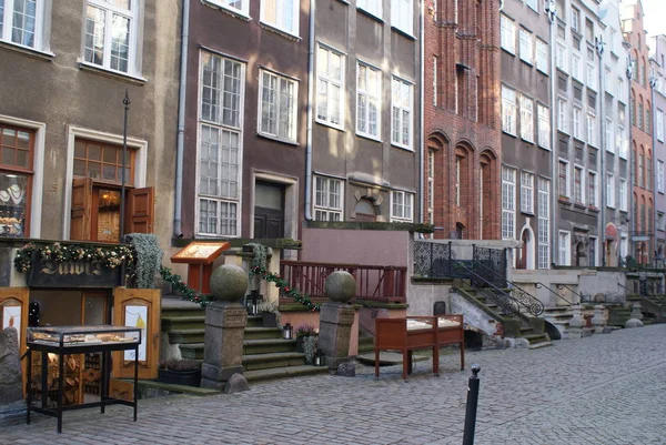 Bajeczne miasto Gdańsk w Polsce — Zdjęcie stockowe
