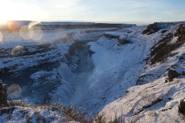 Iceland's stunning nature and architecture — 스톡 사진