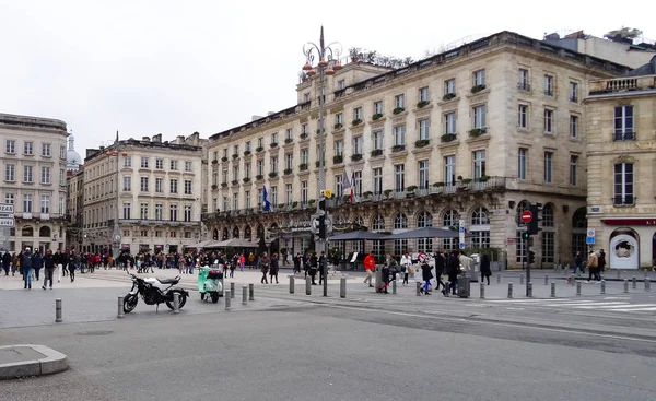 ボルドーはフランスの美しい都市です。 — ストック写真