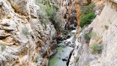 Caminito del Rey - İspanya 'da çok güzel bir pisttir.