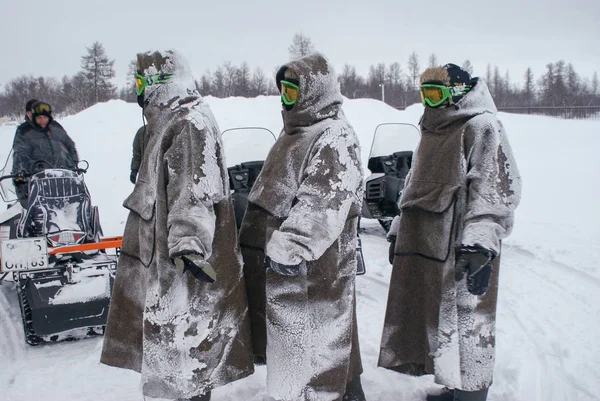 Naryan-Mar är en stad i Nenets Autonoma Okrug, Ryssland — Stockfoto