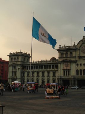 Orta Amerika 'daki Guatemala şehri